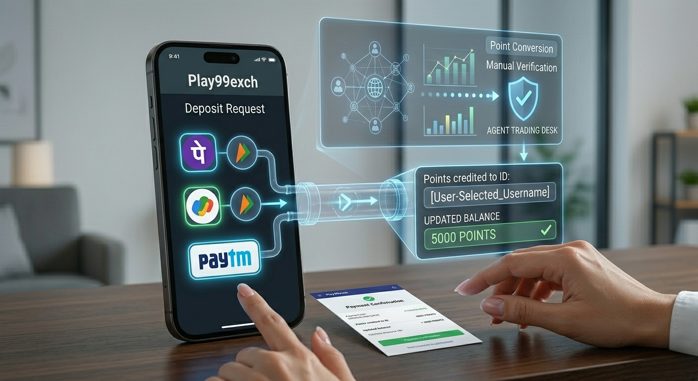 Play99exch Deposit Methods